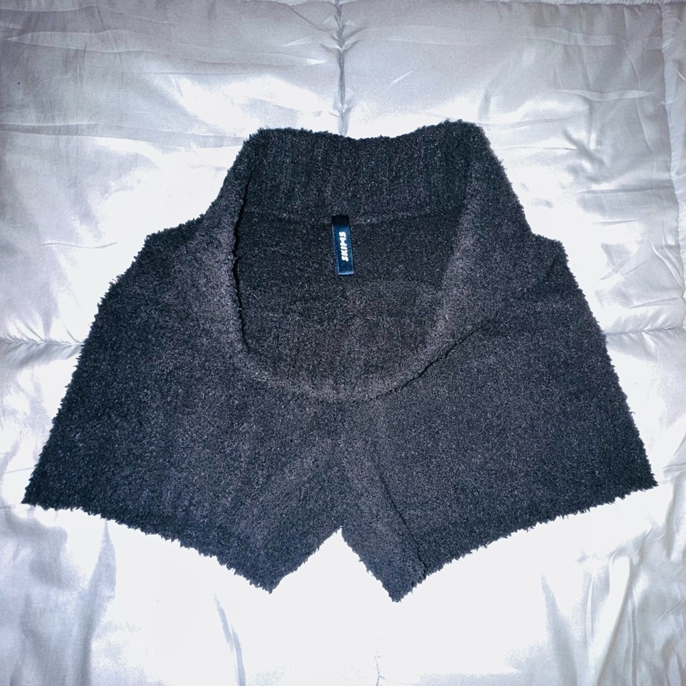 SKIMS Cozy Knit Short - Onyx